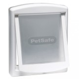 PetSafe Ușă pentru animale de companie 2 căi 740 medie alb 26,7x22,8cm