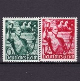 Cumpara ieftin ✅ (S44) Germania Reich 1938 - &quot;5 ani de la preluarea puterii de Hitler &quot; ,serie Mi.660/661, MH , spoturi