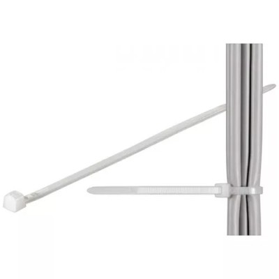 Bride de strangere cabluri 160x4.8mm transparent 100buc fixPoint foto