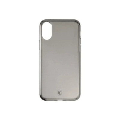 Husa Cover Cellularline Hard Antimicrobial pentru iPhone X/XS Fumuriu foto