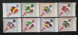 YEMEN K.- FOTBAL-MEXIC-1970-Serie 8 Valori -MNH**. - YK 084