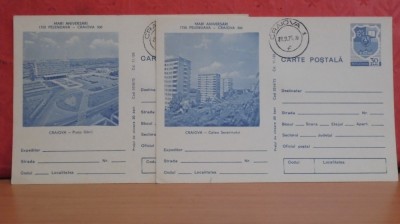 C.P. 2 BUC., MARI ANIVERSARI 1750 PELENDAVA- CRAIOVA 500 - 2 POZE DIFERITE : foto