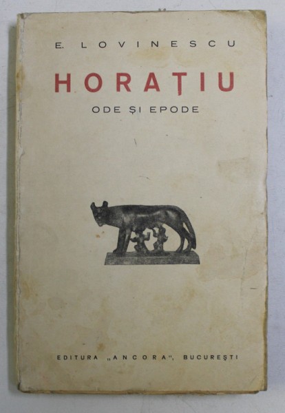 HORATIU. ODE SI EPODE