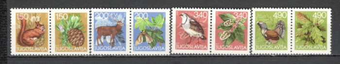 Iugoslavia.1978 Anul Nou-Animale si flora SI.455