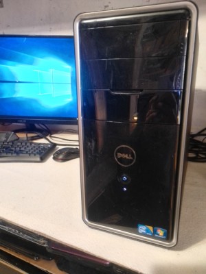 unitate pc DELL inspiron 560 intel core2duo E7500 ,4 gb ddr3 , 160 gb hdd , intel video ,functionala foto