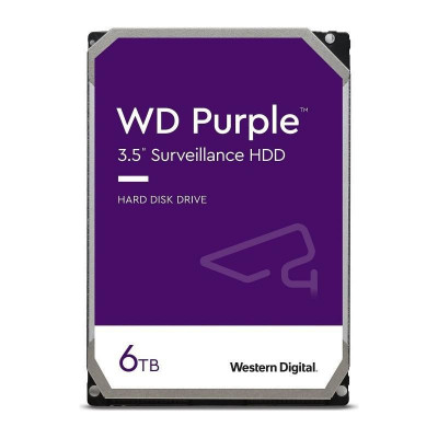 Hard disk 6TB Western Digital Purple - WD64PURZ SafetyGuard Surveillance foto