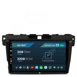 Cumpara ieftin Navigatie Mazda CX-7 (2008-2013), Android 12, P-Octacore 2GB RAM + 32GB ROM, 9 Inch - AD-BGP9002+AD-BGRKIT326