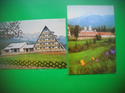 HOPCT LOT 3150 CHEIA -JUD PRAHOVA- 2 CARTI POSTALE-CIRCULATE foto