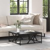 VidaXL Masă de cafea Stejar negru 70 x 70 x 30 cm Lemn compozit 882774