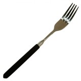 Furculiță Extensibilă, Metalică, 20-63 cm, Neagră, Oem