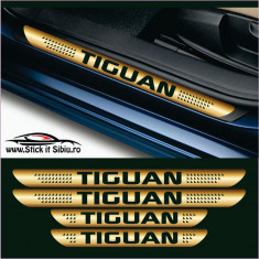 Set Protectie Praguri Volkswagen Tiguan-Model 6 – Stickere Auto