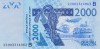 Bancnota Statele Africii de Vest 2.000 Franci 2022 - P216B UNC ( Benin - vezi descriere )