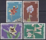 Nepal 1976 - Flori, flora, serie neuzata