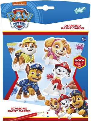 Set creativ diamond painting Paw Patrol, Patrula Catelusilor, Totum foto