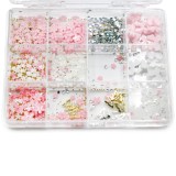 Figurine 3D volumetrice pentru manichiură, set ZSHZ-964