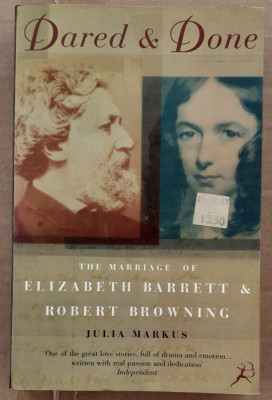 JULIA MARKUS-THE MARRIAGE OF ELIZABETH BARRETT AND ROBERT BROWNING (LB. ENGLEZA) foto