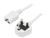 Cablu Alimentare LIAN DUNG 3x1,5mm2 IEC C19 1.8m Alb 13A
