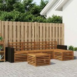 vidaXL Set de canapele de exterior 6 pcs natural 3384270