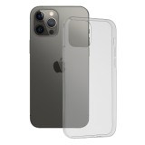 Cumpara ieftin Husa pentru iPhone 12 Pro Max, Techsuit Clear Silicone, Transparent