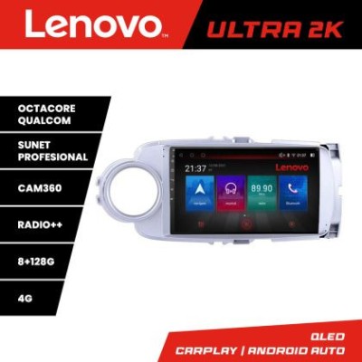 Navigatie Toyota Yaris 2010-2018 M-YARIS10 Octa Core Android Radio Bluetooth GPS WIFI/4G DSP 2K 8+128GB 360 Tos CarStore Technology foto