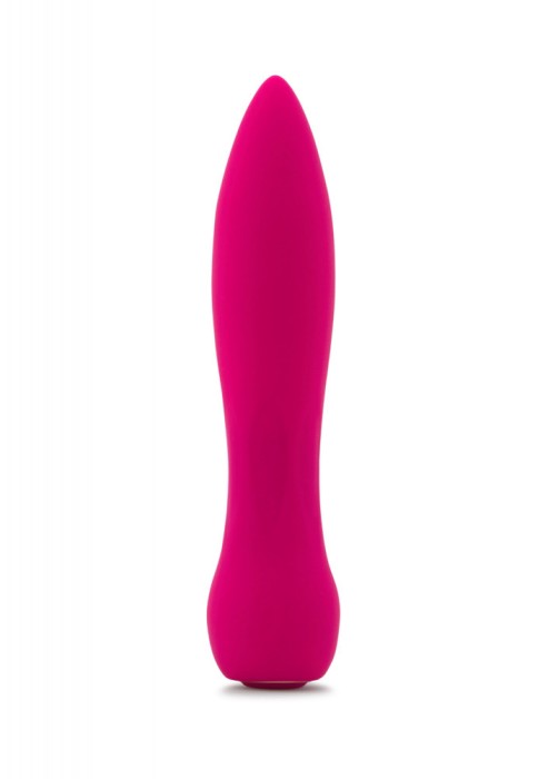 Vibrator Bobbii Power Flex Bullet, 69 Moduri Vibratii, Silicon, USB, Fuchsia, 13 cm