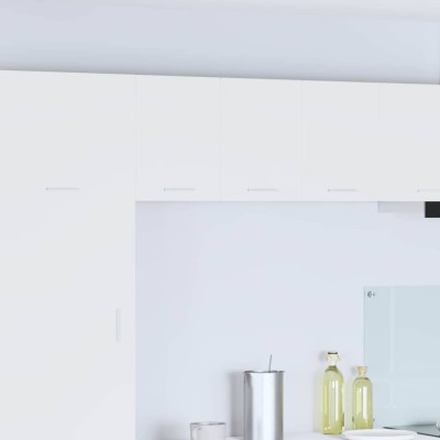 Dulap suspendat Riga 2 pcs Alb 30 x 31 x 40 cm Lemn compozit foto