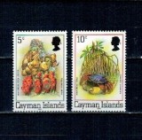 Insulele Cayman 1986 - Stridii, fauna marina, uzuale, neuzate