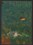 CPIB 25143 CARTE POSTALA - SINAIA. CASTELUL MUZEU PELES, TELECABINA, NECIRCULATA