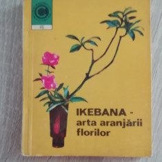 myh 421A - LAURA SIGARTEU PETRINA - IKEBANA - ARTA ARANJARII FLORILOR - ED 1972