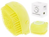 Perie din silicon cu dozator de sampon pentru spalare caini sau pisici, 7,5 x
