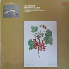 Disc vinil, LP. Carl Stamitz: Flute Concertos-Ensemble Orchestral De L&#039;Oiseau-Lyre, Kurt Redel-322510