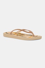 Ipanema slapi ANAT TEMAS X femei, culoarea bej, cu toc plat, 83611-BF245