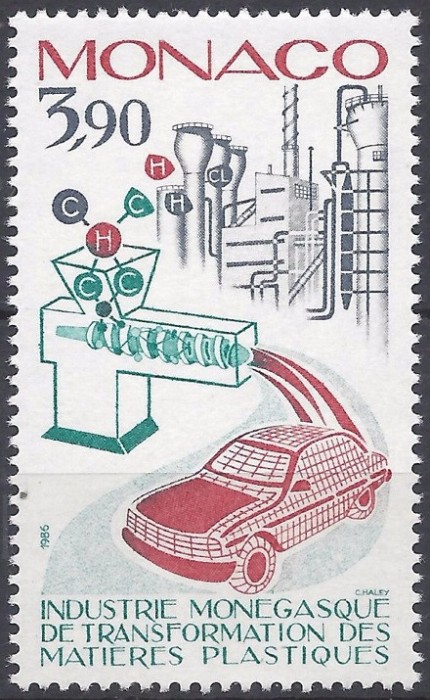 C4237 - Monaco 1986 - Industrie neuzat,perfecta stare