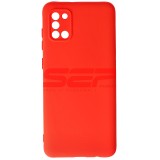 Husa Silicon Rosu Samsung Galaxy A31, High Copy, Protectie Premium
