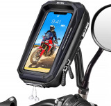 Cumpara ieftin Suport telefon pentru motociclete impermeabil, Rotire la 360&deg;