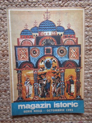 REVISTA MAGAZIN ISTORIC (OCTOMBRIE, 1991) foto
