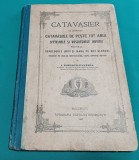 CATAVASIER CE CUPRINDE CATAVASIILE DE PESTE TOT ANUL /I.POPESCU-PASĂREA/1927*500