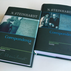 N.STEINHARDT, CORESPONDENTA 2VOL. POLIROM/ MANASTIREA ROHIA -SERIA DE AUTOR