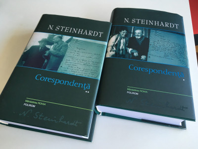 N.STEINHARDT, CORESPONDENTA 2VOL. POLIROM/ MANASTIREA ROHIA -SERIA DE AUTOR foto