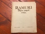 Revista Ramuri Drum Drept anul XVIII nr 4 / 15 februarie 1924 !