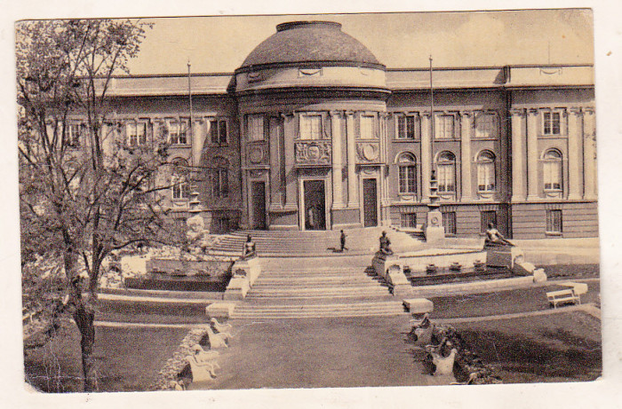 bnk cp Ungaria Debretin - muzeu - circulata catre Romania 1960