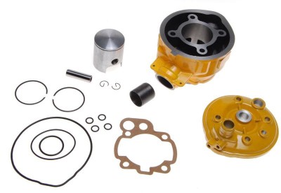 Set motor si chiuloasa Minarelli AM6-70cc, diametru 47mm, cilindru, chiuloasa, p... Cod Produs: MX_NEW AY3207 foto