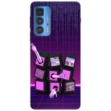 Husa compatibila cu Motorola Edge 20 Lite model trapped in a simulation, Silicon, TPU, Viceversa, Transparent, Carcasa
