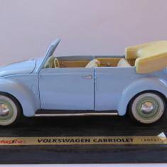 VOLSKWAGEN CABRIOLET 1951 - MAISTO SCARA 1:18