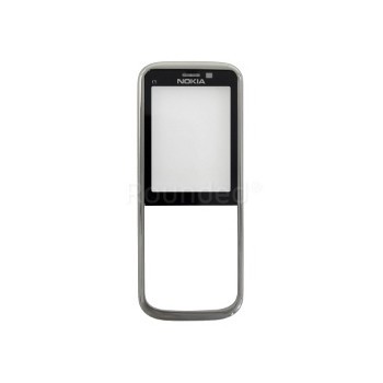 Copertă frontală Nokia C5 albă foto