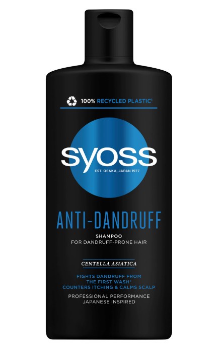 Sampon Syoss anti-dandruff, pentru par predispus la matreata, 440 ml