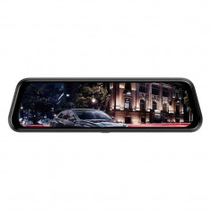 Camera Video Auto tip Oglinda Dubla, Tip T12+ Display 9.66" Touch Screen, Night Vision, Dash Cam, Dual Lens