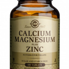 CALCIUM MAGNESIUM + ZINC 100tb SOLGAR