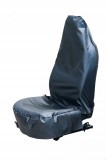 Husa protectie universala pentru scaun auto fata Carpassion Grey, din ortalion impermeabil, reutilizabila, rezistenta la apa si ulei