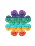 Jucarie senzoriala Pop it Floare multicolora, TOY World Int.